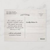 Weddenschap Hartelijk dank voor Champagne Glasses  Briefkaart (Achterkant)