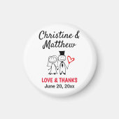 Weddenschap Hartelijk dank voor de paardenpest Magneet (Voorkant)