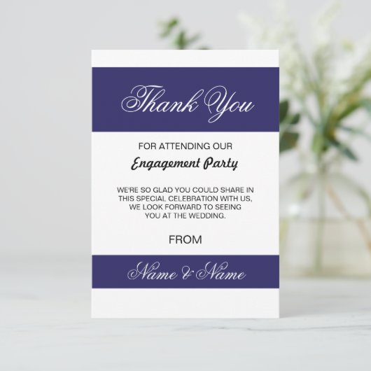 Weddenschap Hartelijk dank voor uw kaartenmars en  Bedankkaart (Staand voorkant)