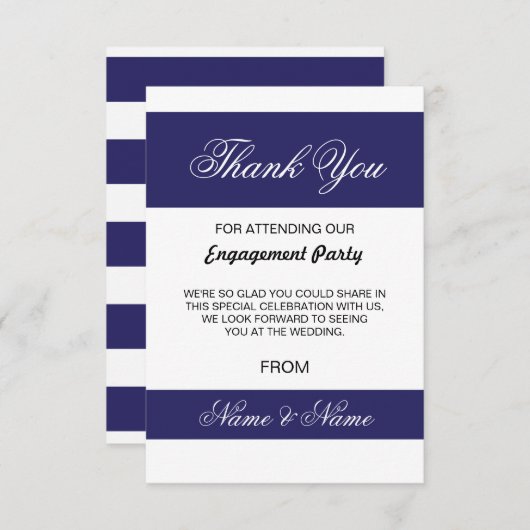 Weddenschap Hartelijk dank voor uw kaartenmars en  Bedankkaart (Voorkant / Achterkant)