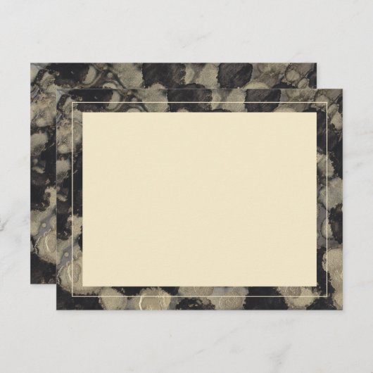 Weddenschap Hartelijk dank voor uw kaartjes voor d Bedankkaart (Voorkant / Achterkant)