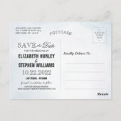 Weddenschap Hartelijk dank Waterverf Blauwgroen Go Briefkaart (Achterkant)