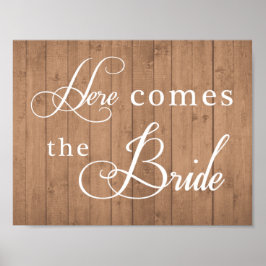Weddenschap - Hier komt de Bride Poster