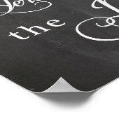 Weddenschap - Hier komt de Bride Poster (Hoek)