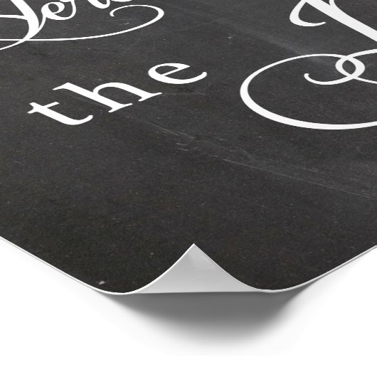 Weddenschap - Hier komt de Bride Poster (Hoek)