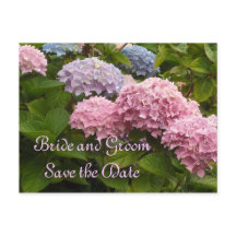Weddenschap Hydrangeas Save the Date
