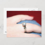 Weddenschap Ik zei ja Briefkaart (Voorkant / Achterkant)