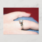 Weddenschap Ik zei ja Briefkaart (Voorkant)