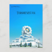 Weddenschap in Ashgabat Turkmenistan Briefkaart (Voorkant)