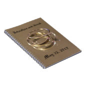 Weddenschap in boek notitieboek (Rechterzijde)