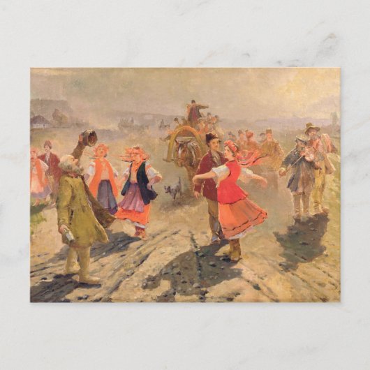 Weddenschap in de regio Orel Briefkaart (Voorkant)