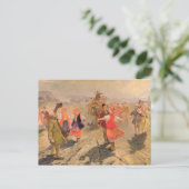 Weddenschap in de regio Orel Briefkaart (Staand voorkant)