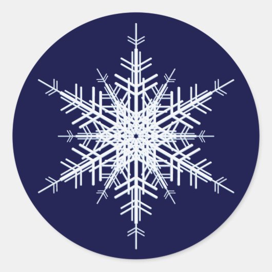 Weddenschap in de wintersticker ronde sticker (Voorkant)