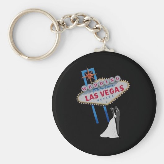 Weddenschap in Fabulous Las Vegas Sleutelhanger (Voorkant)