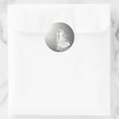 Weddenschap in Fabulous Las Vegas "Spotlight Bride Ronde Sticker (Tas)