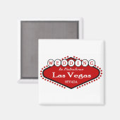 Weddenschap in Las Vegas Magnet (Voorkant / Achterkant)