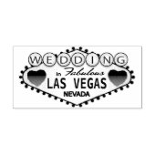 Weddenschap in Las Vegas Rubberstempel (Afrduk)