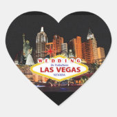Weddenschap in Las Vegas Sticker (Voorkant)