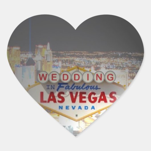 Weddenschap in Las Vegas Sticker (Voorkant)