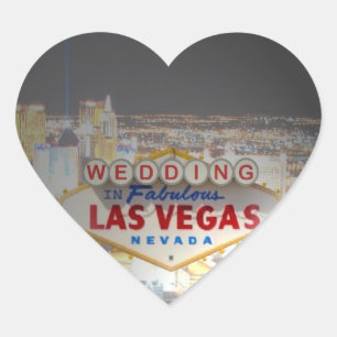 Weddenschap in Las Vegas Sticker