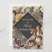 Weddenschap in Wonderland Kaart (Voorkant)