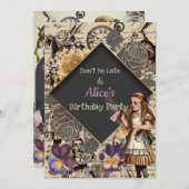 Weddenschap in Wonderland Kaart (Voorkant / Achterkant)