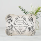 Weddenschap in Wonderland Kaart (Staand voorkant)