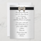 Weddenschap in zwart-wit kaart (Achterkant)