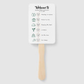 Weddenschap internetcocktail - Icon Weddenschap We Handwaaier (Achterkant)