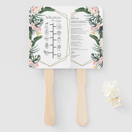 Weddenschap internetcocktail - Icon Weddenschap We Handwaaier (Voorkant en achterkant)