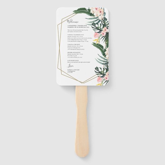 Weddenschap internetcocktail - Icon Weddenschap We Handwaaier (Achterkant)