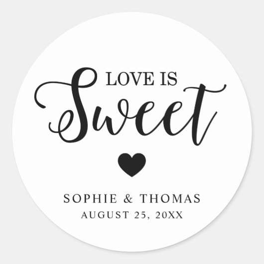 Weddenschap is lief ronde sticker (Voorkant)