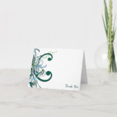 Weddenschap Je datum opslaan Je foto Bedankkaart (Voorkant)