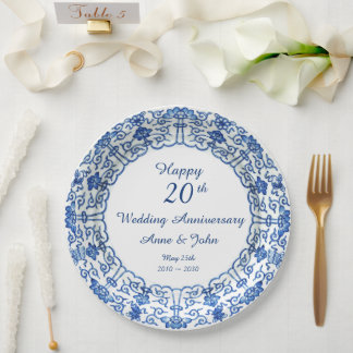 Weddenschap Jubileum Blue Asian - Party Paper Bord
