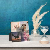 Weddenschap Jubileum Bride en Groom Foto Collage Fotoplaat (Insitu)