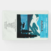 Weddenschap Jubileum Cruise Alaska Spandoek (Horizontaal)