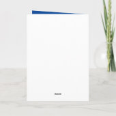 Weddenschap Jubileum Foto Kaart (Achterkant)