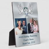 Weddenschap Jubileum Gift Photos, 1 of 2 Afbeeldin Fotoplaat (Zijkant)