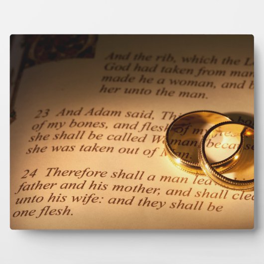 Weddenschap/Jubileum Gift Plaque Fotoplaat (Voorkant)