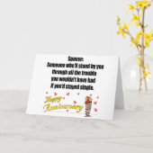 Weddenschap Jubileum Gifts Kaart (Gele Bloem)