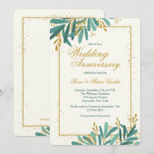 Weddenschap Jubileum Kaart (Voorkant / Achterkant)