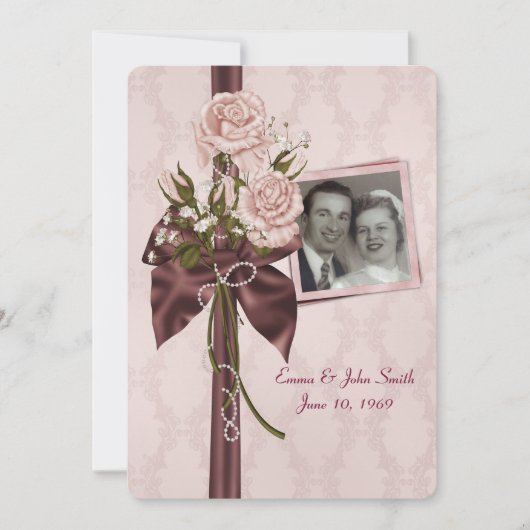 Weddenschap Jubileum Kaart (Voorkant)