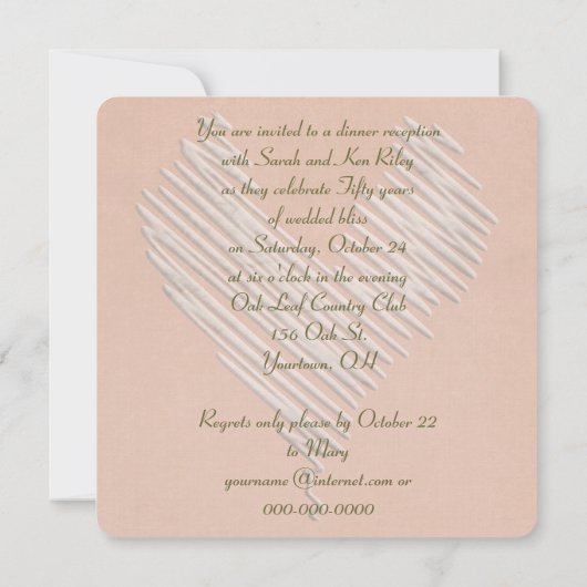 Weddenschap Jubileum Kaart (Achterkant)