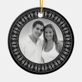 Weddenschap Jubileum Memento Foto Keramisch Ornament (Voorkant)