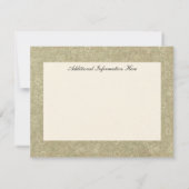 Weddenschap/Jubileum (of?) Uitnodiging (Achterkant)