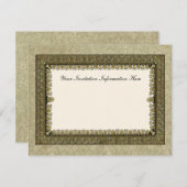 Weddenschap/Jubileum (of?) Uitnodiging (Voorkant / Achterkant)