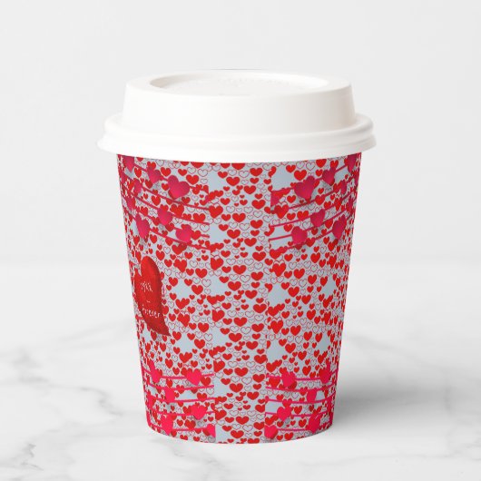 Weddenschap Jubileum party Love Paper Cups Papieren Bekers (Links)