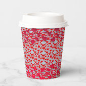 Weddenschap Jubileum party Love Paper Cups Papieren Bekers (Achterkant)