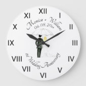 Weddenschap Jubileum Romeinse nummers Grote Klok (Voorkant)