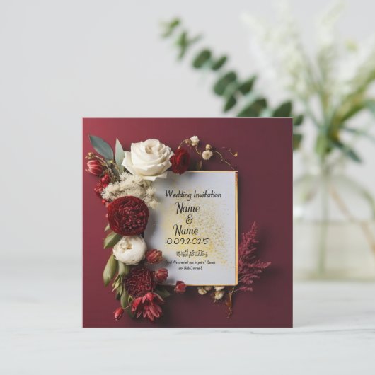 Weddenschap Kaart (Staand voorkant)